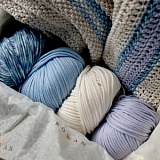 Набор пряжи Rowan Selects - Mako Cotton Baby "Синий", ZKKK305-00001