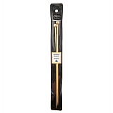 Спицы прямые "Bamboo" 3,25мм/25см, бамбук, натуральный, 2шт в упаковке, Tulip, KNS100325
