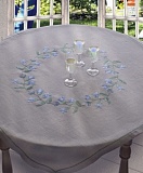 Купить недорого   Набор для вышивания Anchor: скатерть "Bluebell Tablecloth" 91*91см, MEZ Венгрия, 9240000-02330  в интернет магазине Фэмили хобби