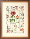 Купить недорого   Набор для вышивания Anchor "In The Garden" 47*31см, MEZ Венгрия, PCE977  в интернет магазине Фэмили хобби