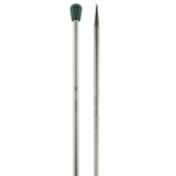 Спицы прямые "Mindful" 7мм/25см, нержавеющая сталь, серебристый, 2шт в упаковке, KnitPro, 36205