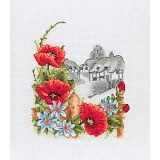 Купить недорого   Набор для вышивания Anchor "Summer Days" 19,5*16,5см, MEZ Венгрия, PCE559  в интернет магазине Фэмили хобби