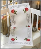 Купить недорого   Набор для вышивания Anchor: салфетка "Decorative Border" 28*75см, MEZ Венгрия, 9240000-02701  в интернет магазине Фэмили хобби