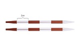 Спицы съемные укороченные "SmartStix" 5,5мм/10см, алюминий, KnitPro, 42148