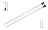Спицы прямые "Basix Aluminum" 5мм/25см, KnitPro, 45206