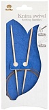 Спицы круговые с поворотным тросиком "Knina Swivel" 9мм/100см, бамбук, Tulip, KS-1000900