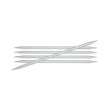 Спицы чулочные "Basix Aluminum" 4,5мм/15см, KnitPro, 45106